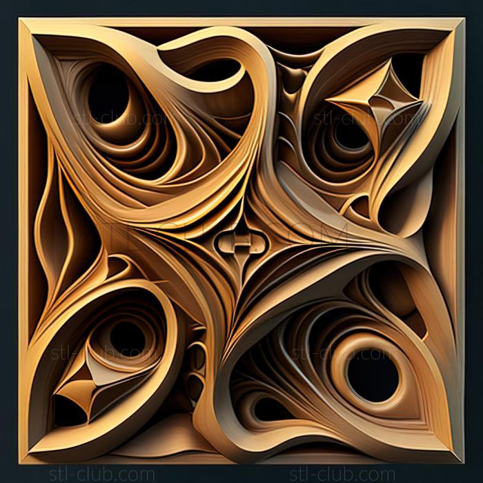 3D model st caustics (STL)